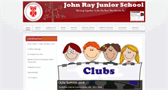 Desktop Screenshot of johnrayjuniors.com